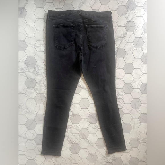 Bundle Lot of 9 pairs of jeans bottoms pants leggings American eagle 16 long - Picture 16 of 16